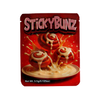SMELL PROOF BAG 3.5G DESIGNE 50CT - STICKYBUNZ