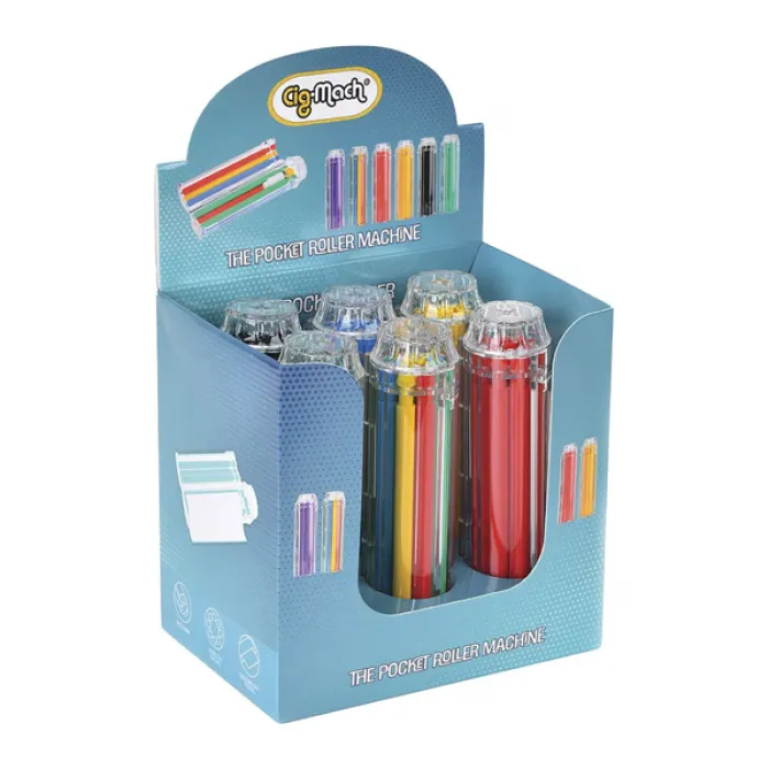 concinnum cigarette roller CIG-MACH CONCINNUM PLASTIC POCKET ROLLING MACHINE 6CT CMR6
