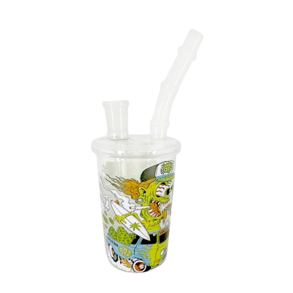 WATER PIPE 8" SODA CUP WITH BANGER WP0942 JAR 10CT