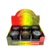 GRINDER GR041-B-BK SKULL ASSORTED 12CT