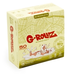 GROLLZ PAPERS GR03A-UD ORGANIC HEMP EXTRA THIN 50PC 50CT - KS SLIM