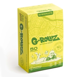 GROLLZ PAPERS GR302A-DIS BAMBOO UNBLEACHED 50PC 50CT - 1 1/4