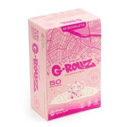 GROLLZ PAPERS GR306A-UD LIGHTLY DYED PINK 50PC 50CT - 1 1/4