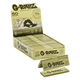GROLLZ PAPERS GR307A-DIS MEDICAGO SATIVA EXTRA THIN 50PC 25CT - 1 1/4