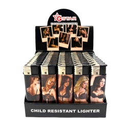 GSTAR LIGHTER 93086 SEXY GIRL #1 - 50CT