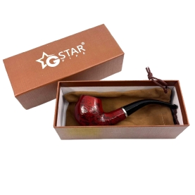 GSTAR WOOD PIPE IN A GIFT BOX GS30083