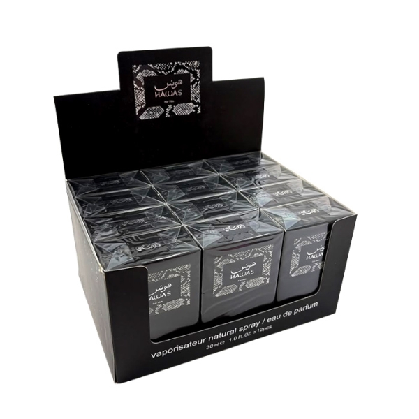 HAWAS DISPLAY FOR HIM 30ML 12PC
