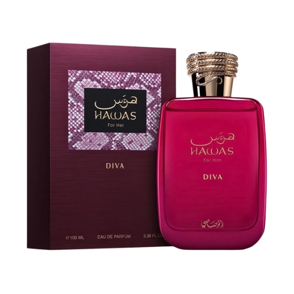 HAWAS DIVA 100ML PERFUME BY RASASI