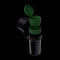 HEMPER KEEPER 3IN1 GRINDER + STORAGE CONTAINER 12CT - BLACK