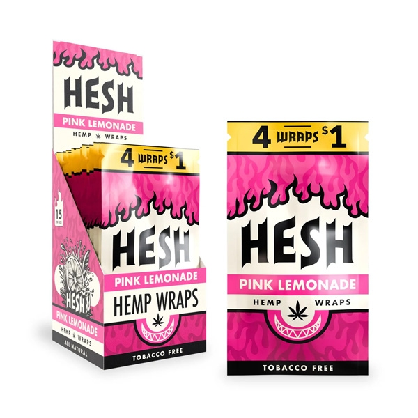 HESH HEMP WRAPS 4/1.00 15CT