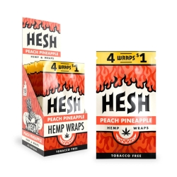 HESH HEMP WRAPS 4/1.00 15CT