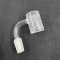 QUARTZ BANGER SANDBLASTED PATTERN 25MM 90DEG 14MM MALE 30PC BNJ-1011