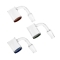 QUARTZ BANGER COLOR BOTTOM BUCKET 25MM 90DEG 14MM MALE 30PC BNJ-1013