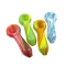 IDGAF GLASS HAND PIPE 4INCH HPQ0001 25PC - WATER TRANSFER PRINTING