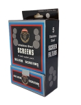 IDGAF PIPE SCREEN SCN-G1000 STAINLESS STEEL 5PK 100CT - SILVER