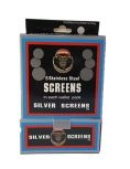 IDGAF PIPE SCREEN SCN-G1000 STAINLESS STEEL 5PK 100CT - SILVER