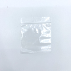 CLEAR PLASTIC JEWELRY ZIP BAGS