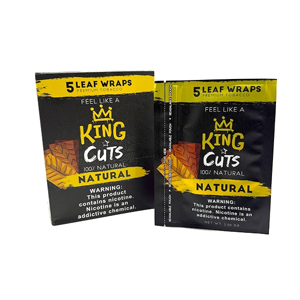 KING LEAF CUTS WRAPS 5PC 12CT
