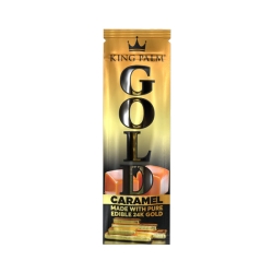 KING PALM KING SIZE CONE 1PC 15CT - CARAMEL GOLD