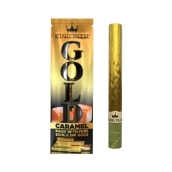 KING PALM KING SIZE CONE 1PC 15CT - CARAMEL GOLD