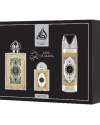 LATTAFA KING OF ARABIA GIFT SET 3PC 100ML 20ML 200ML