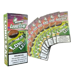 LOOSE LEAF TOBACCO WRAPS 2CT - LONG LEAF WRAPS