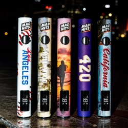 MADHITS 510 VAPE BATTERY CALIFORNIA 25CT