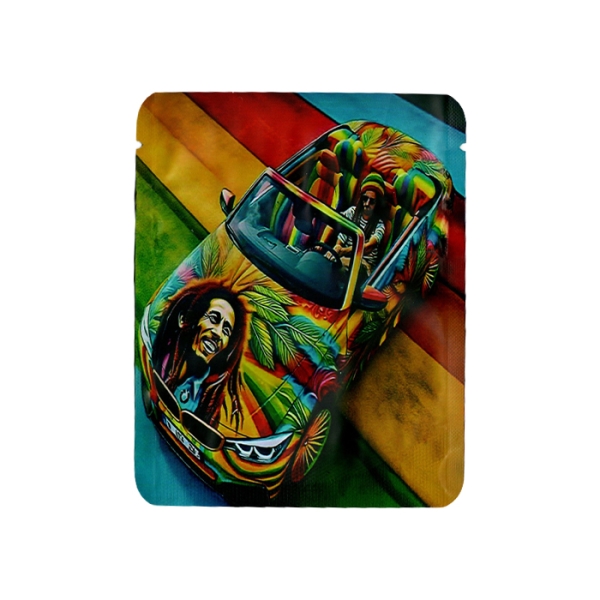 MYLAR BAGS 3.5G 50CT - 17 MARLY'S CAR