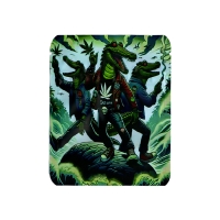 MYLAR BAGS 3.5G 50CT - 24 SMOKING CROCODILES
