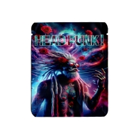 MYLAR BAGS 3.5G 50CT - 46 HEAD PUNK