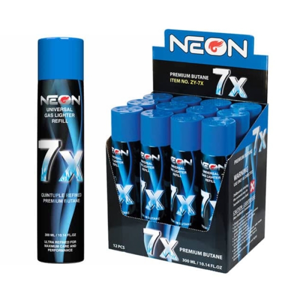 NEON BUTANE 7X 300ML 12PC