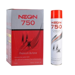 NEON BUTANE 11X 750ML 9PC