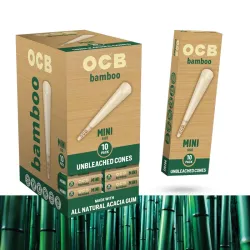 OCB BAMBOO CONES 24CT UNBLEACHED