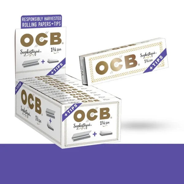 OCB SOPHISTIQUE 1 1/4 WITH TIPS 24S