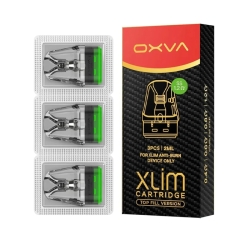 OXVA XLIM STAINLESS STEEL TOP FILL CART 2ML 3PC