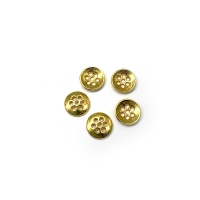 FILTER BUTTONS 10MM 300CT - GOLD SCN200