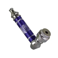 DIAMOND CUT PIPE METAL 24CT 10857