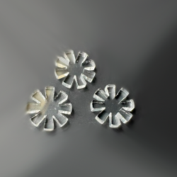 PREMIUM PIPE SCREEN SNOW GLASS 10MM 24CT - SC500