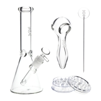 PULSAR CORE WP1079 10"/14MM - GLASS BEAKER BONG SET