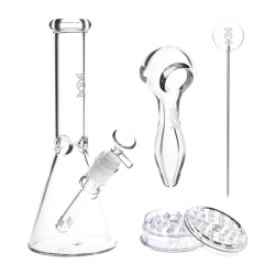 PULSAR CORE WP1079 10"/14MM - GLASS BEAKER BONG SET