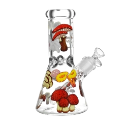 PULSAR GLASS BEAKER WATER PIPE 8"/14MM - EAT ME