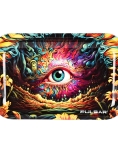 PULSAR METAL TRAY 11"X7" - SUNFLOWER OF THE MIND