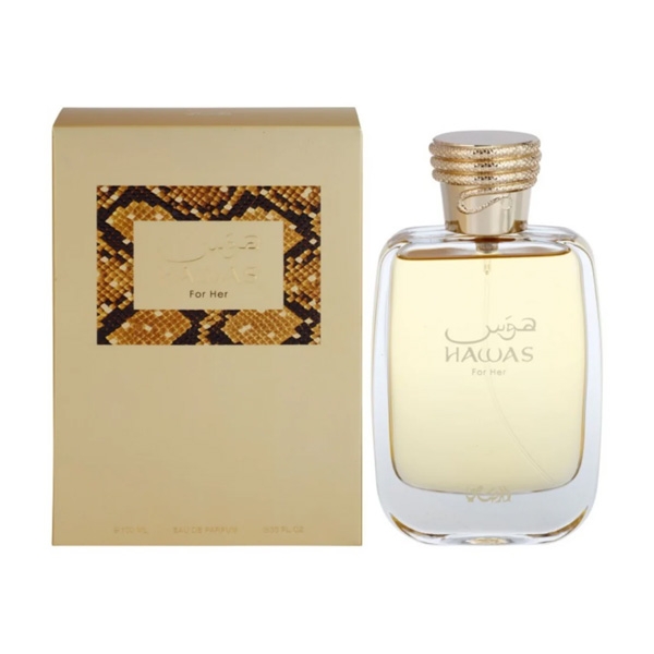 HAWAS FOR HER 100ML PERFUME BY RASASI HAWAS FOR HER 100ML PERFUME BY RASASI