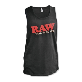 RAW BLACK TANK TOP - XL