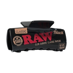RAW BLACK PAPAER PACK HAIR CLAW 6CT
