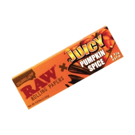 RAW X JUICY JAY ROLLING PAPER PUMPKIN SPICE -1 1/4