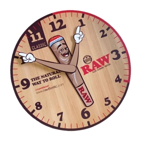 RAW CONE WOODEN WALL CLOCK