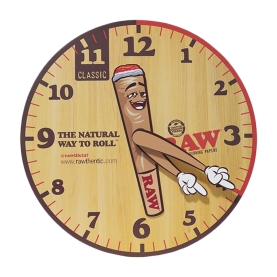 RAW CONE WOODEN WALL CLOCK