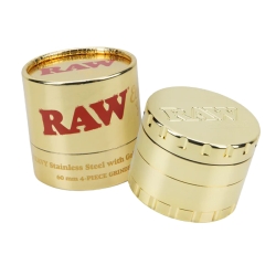 RAW STAINLESS STEEL ETHERAL GRINDER 1PC - GOLD