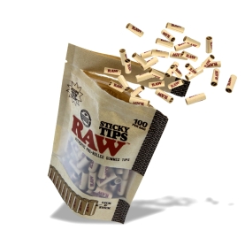 RAW STICKY TIPS 100PK